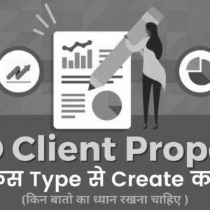 Find out how to Create search engine marketing Client Proposal?  |  Excellent Way |  fulltutorial