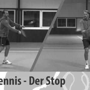 Tennis cease ball – Playing the stop accurately – Tennis technique