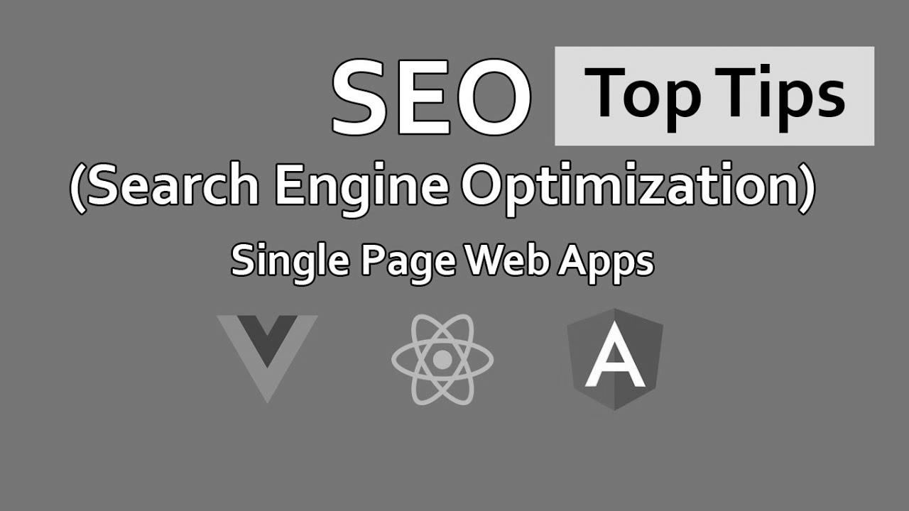 SEO for Single Web page Internet Apps – React – Angular – Vue