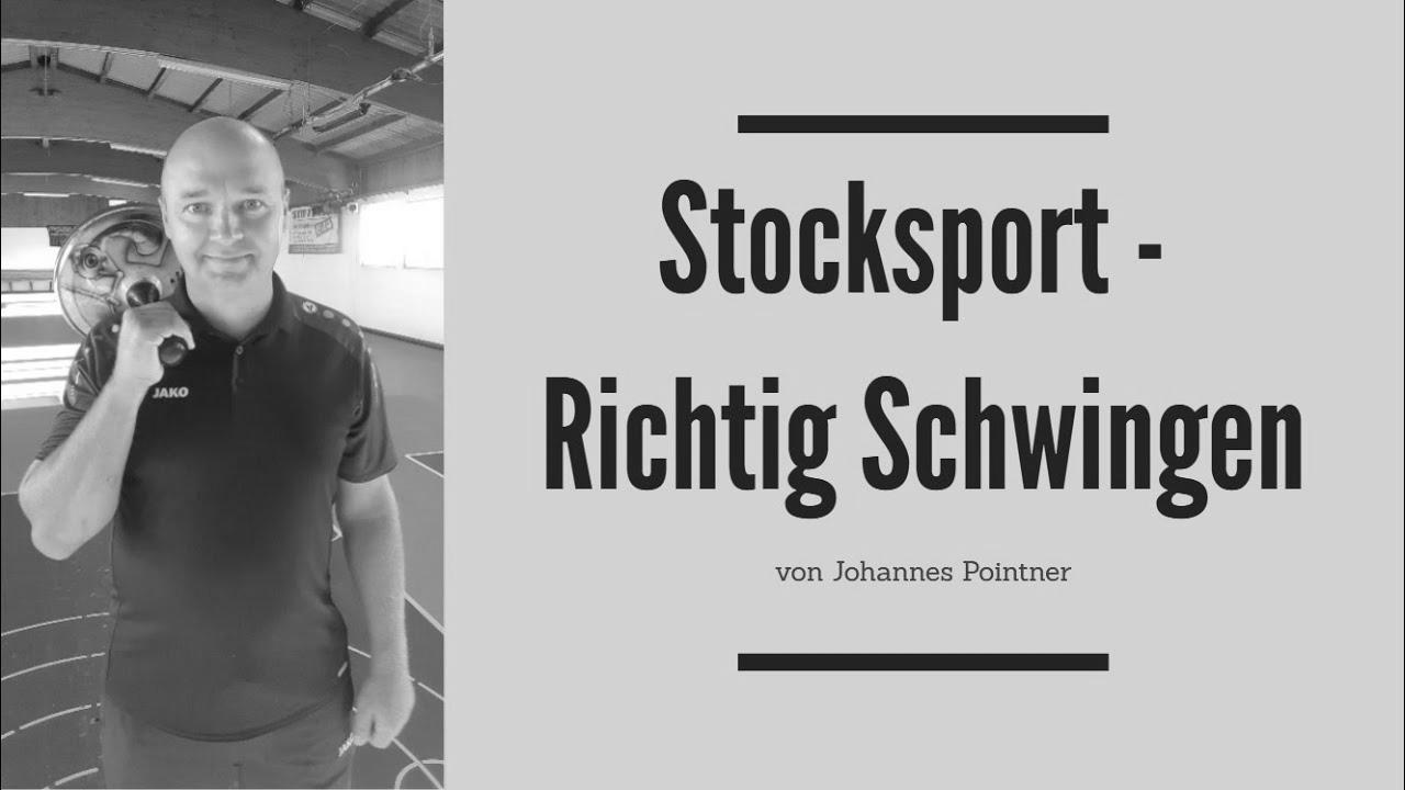 Stock sport technique – proper swinging |  John Pointner |  The stock sports activities coach no. 1