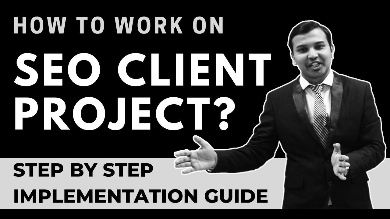 Step-By-Step SEO Implementation of Any Consumer Project |  The right way to Work On SEO Venture |  search engine optimization tutorial