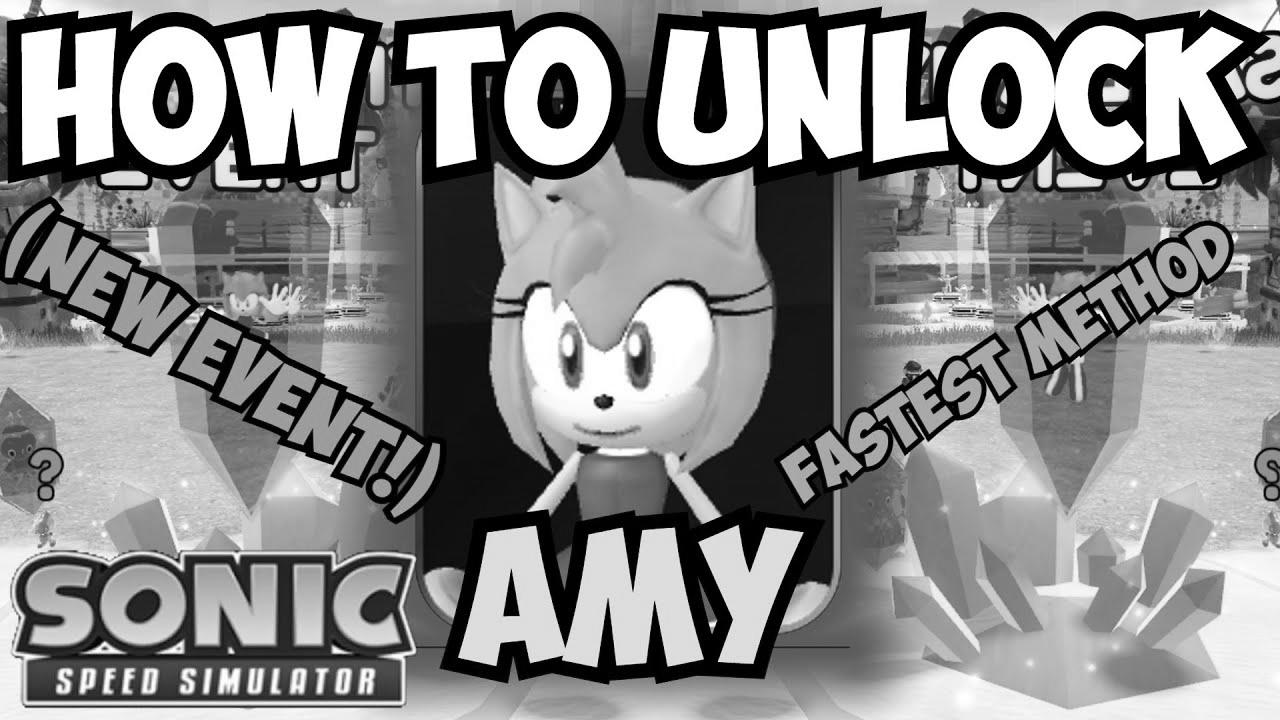 The way to Get Amy FAST in Sonic Velocity ​​Simulator!  New Updates and Occasions!