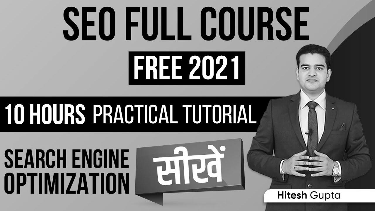 search engine optimisation Course for Beginners Hindi |  Search Engine Optimization Tutorial |  Advanced search engine optimisation Full Course FREE