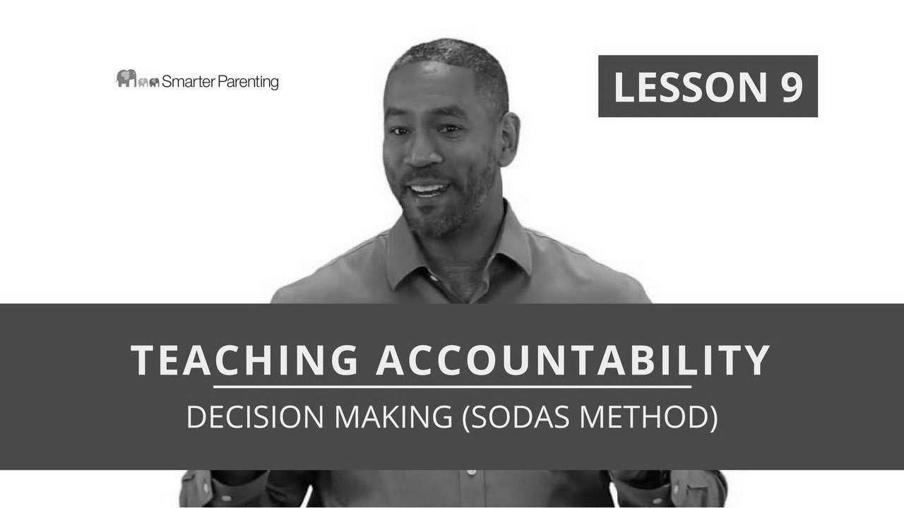 Help youngsters make good decisions |  Determination Making ability (SODAS Method)