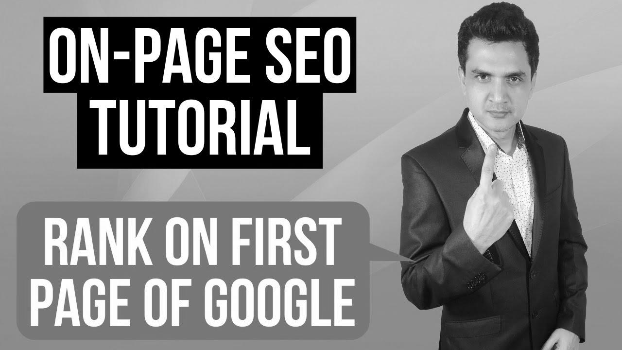 On-page search engine optimisation Tutorial – Rank Any Website or Weblog on 1st Page of Google in 2020 |  Pritam Nagrale