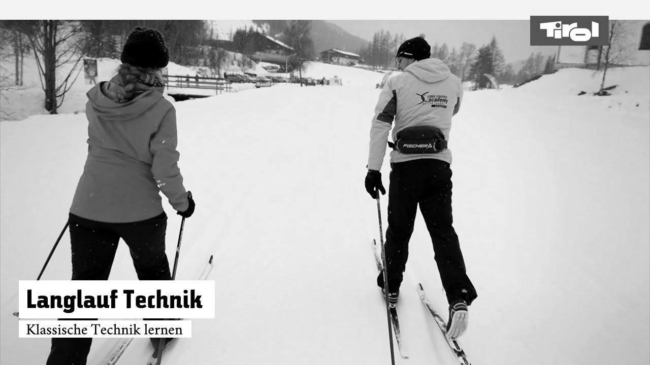 Cross-country skiing technique – learn cross-country snowboarding in the basic way