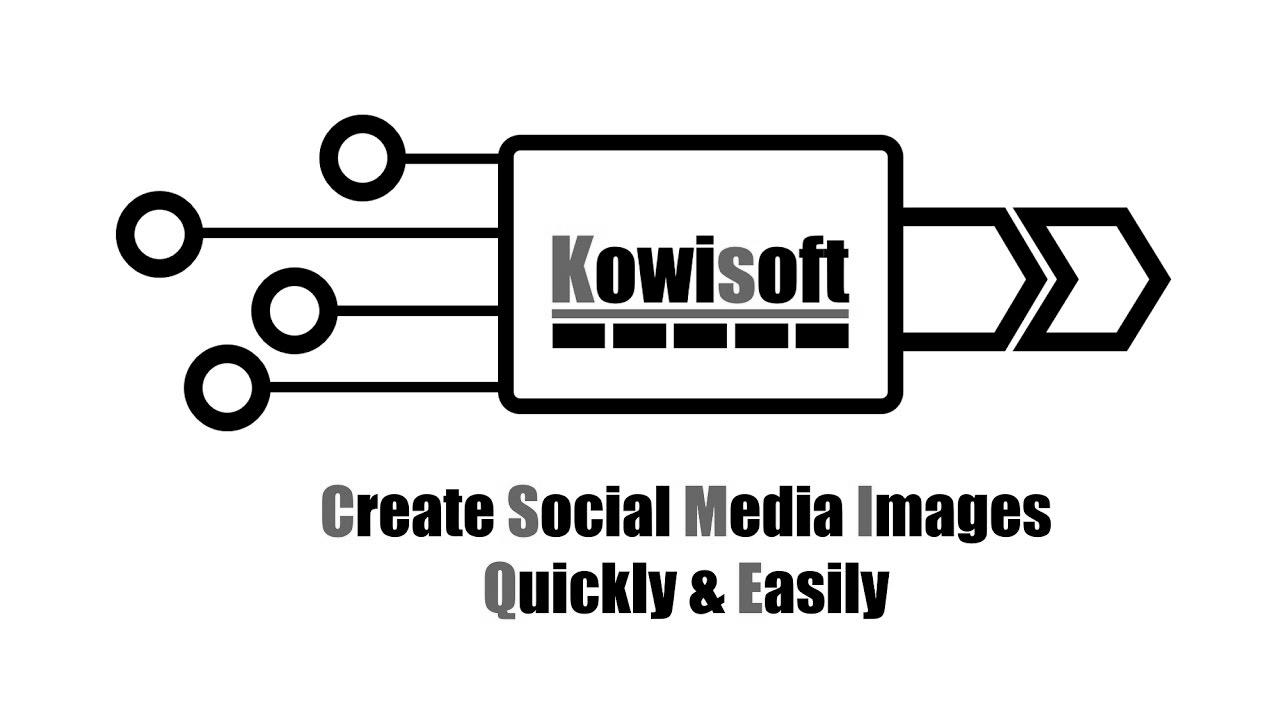 Create Social Media Photos – Rapidly and Easily – Kowisoft web optimization TV