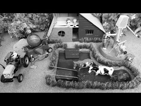 DIY how one can make cow shed |  bathe of animals |  horse house cow shed |  mini hand pump |woodwork |  #4