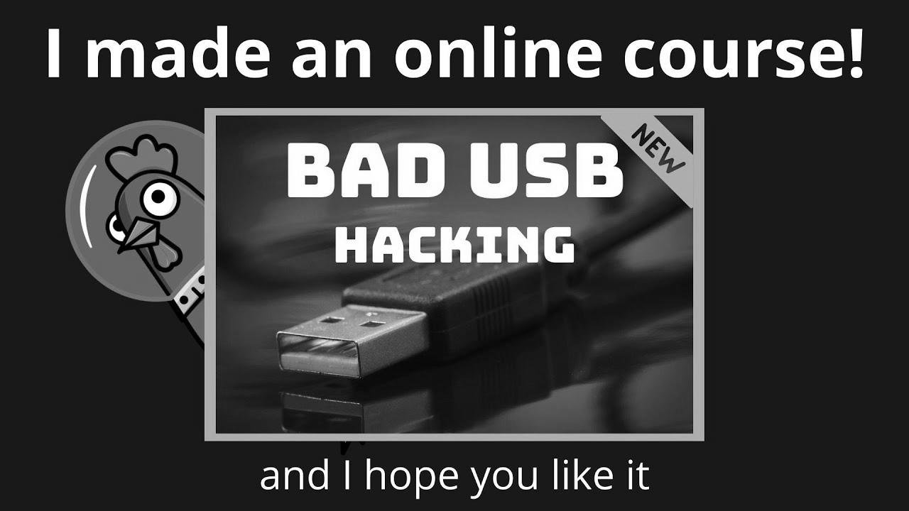 Learn all about Bad USBs on this on-line course