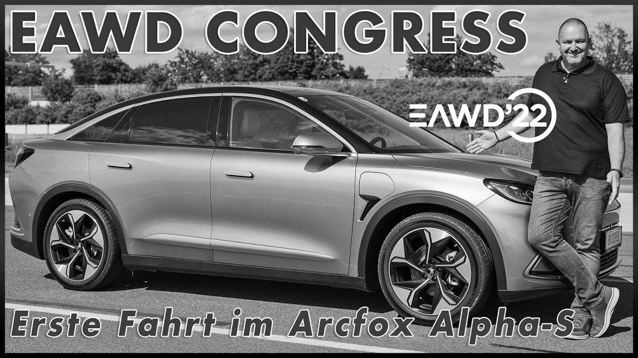 2022 Magna EAWD Congress & check drive within the Arcfox Alpha-s |  Test Technik Allrad E-Auto Evaluate German