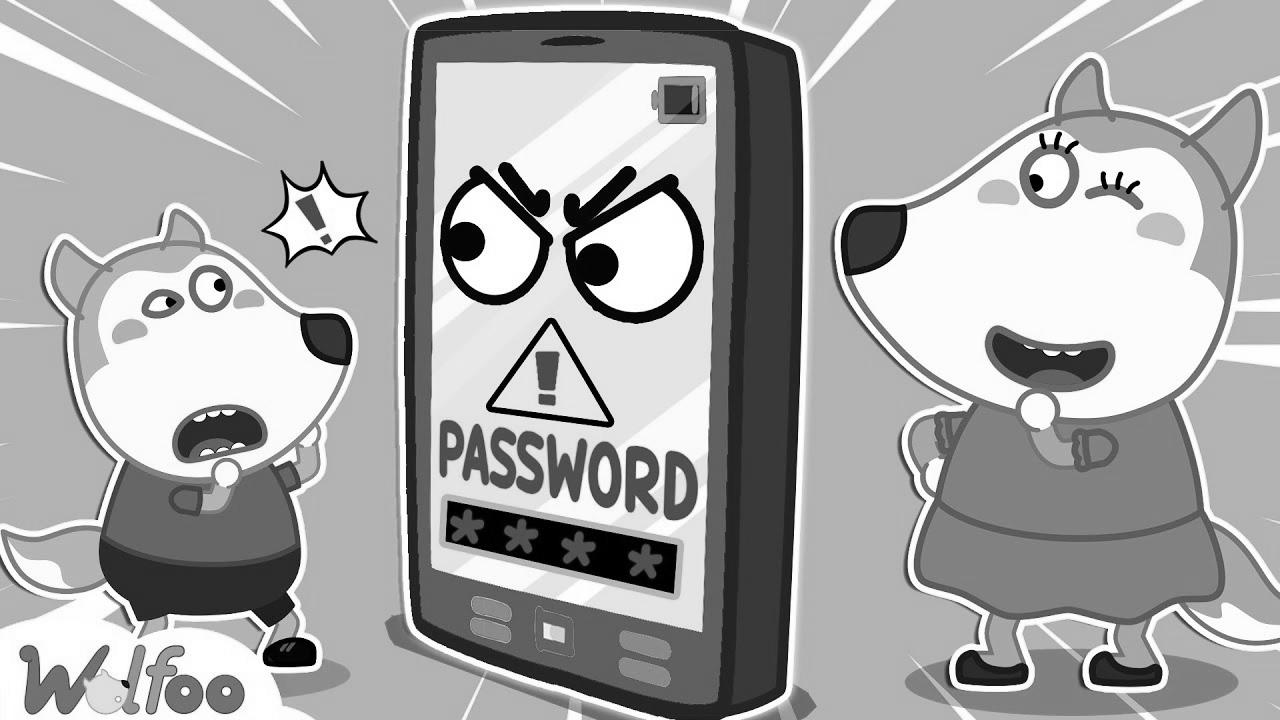 Cease Wolfoo!  Don’t Try to Unlock Mother’s Phone – Learn Good Habits for Kids |  Wolfoo Channel