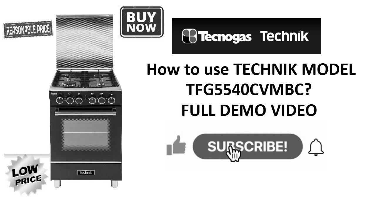 Find out how to use TFG5540CVMBC |  50CM Approach Cooking Vary |  PINAKAMURA NA TECHNIK COOKING RANGE (Tagalog)