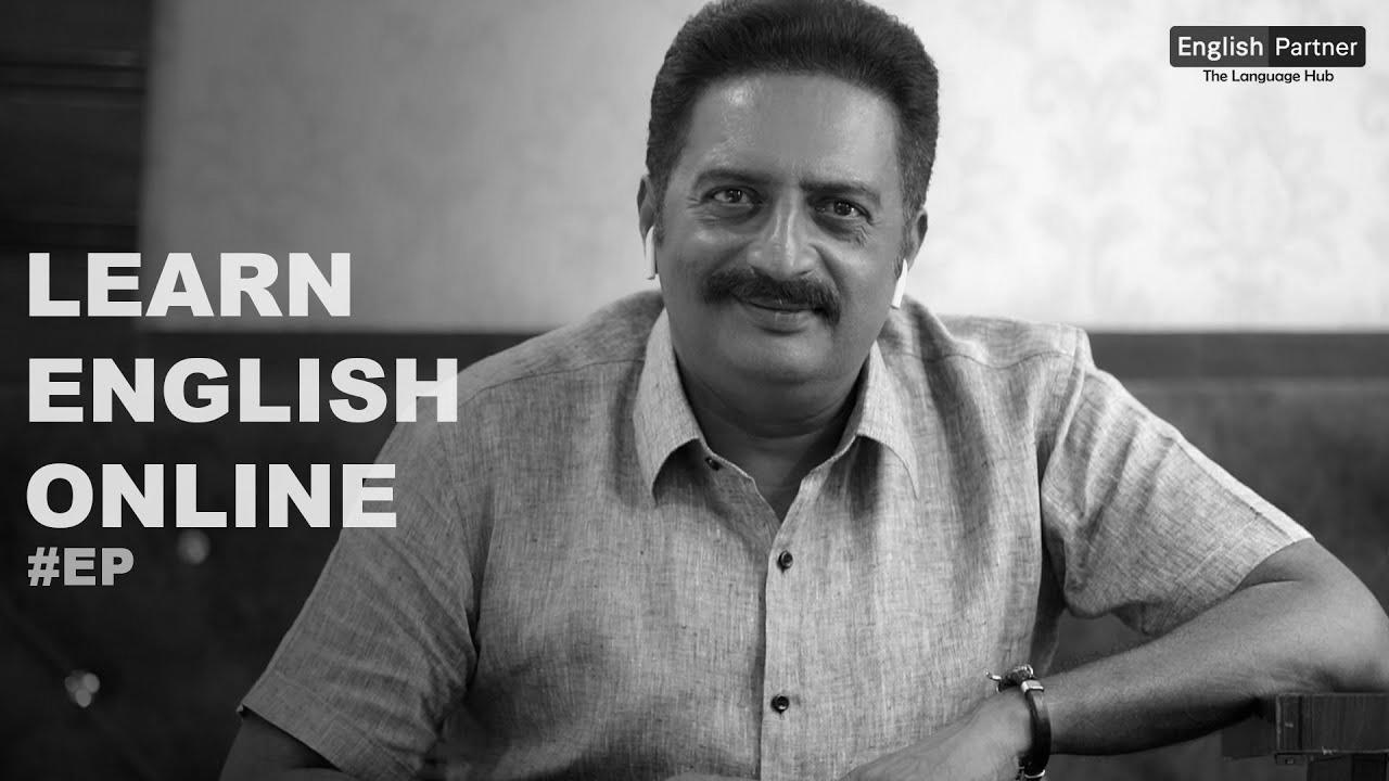 Actor Prakash Raj about English Partners |  Study English On-line