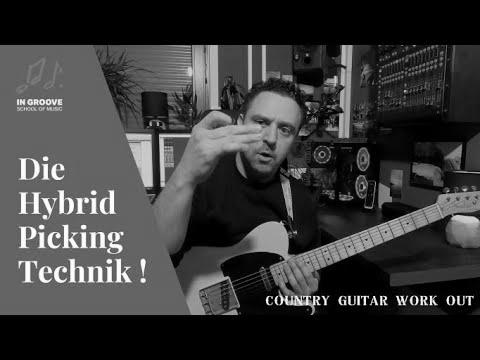 Country Guitar Exercise : The Hybrid Selecting Technique