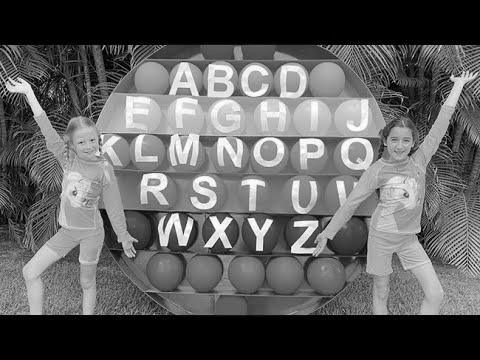 Nastya and Eva are learning the Summer season Alphabet